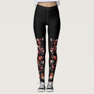 Private Chinese Garden (I) Leggings