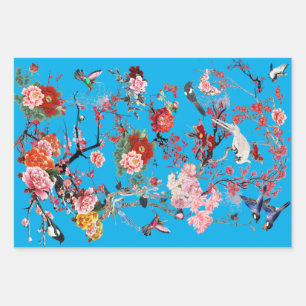 Private Chinese Garden (I) Wrapping Paper Sheet