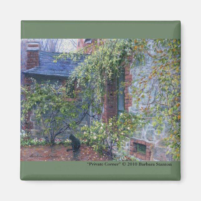 “Private Corner” Magnet (Front)
