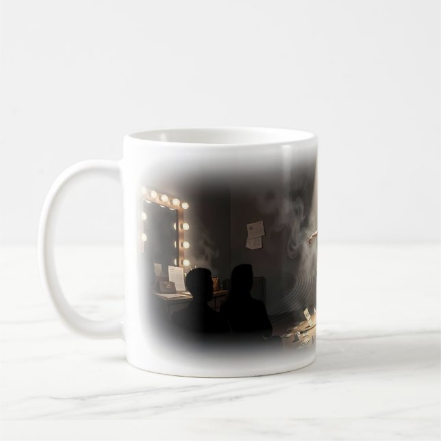 Private Dancer Spotlight Noir Stage Art Mug (Left)