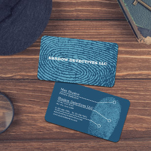 Private Detective Agency Business Card