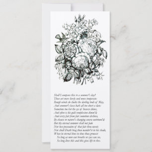 Private (Direct Link Only) Shakespeare Sonnet # 18 Invitation