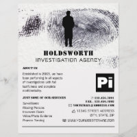Private Eye Design, Private Detective Investigator