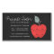 Private Home Tutor Teacher Apple Chalkboard
