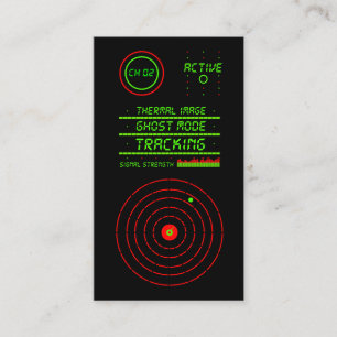 Private Investigation Service Detective Agency LED Business Card