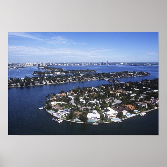 Private Island homes of Biscayne Bay, Star Poster (Front)