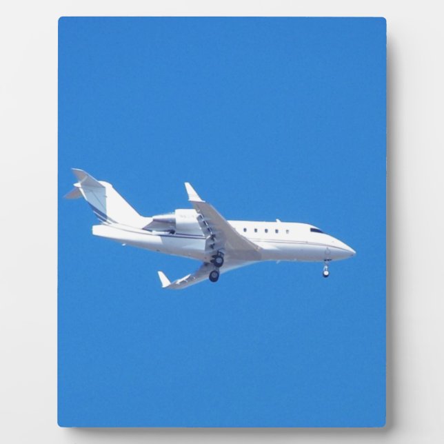Private jet. plaque (Front)
