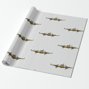 Private jet. wrapping paper