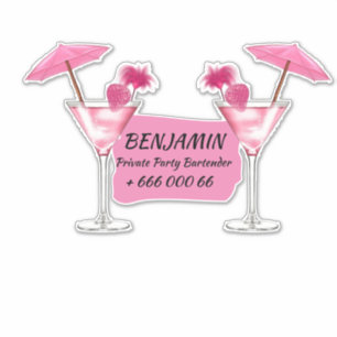 Private Party Bartender Bar Drinks Car