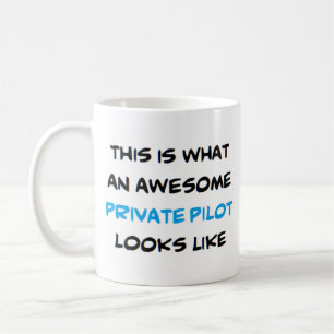 private pilot, awesome coffee mug