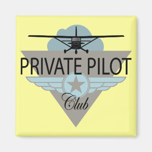 Private Pilot Club Magnet