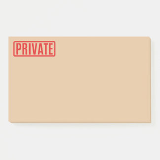 Private Post-it Notes