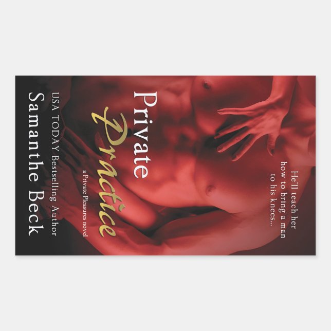 Private Practice by Samanthe Beck Rectangular Sticker (Front)
