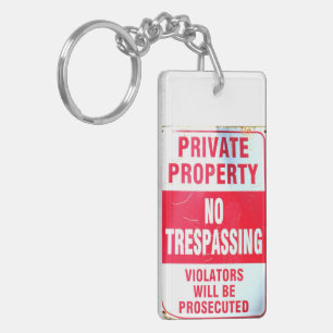 private property keychain