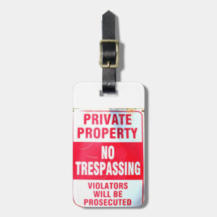 private property tag