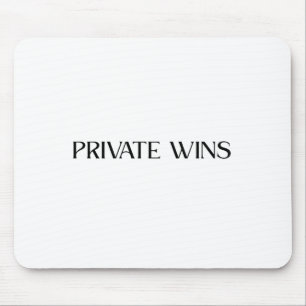 Private Wins Ergonomic Wrist Support Mouse Pad
