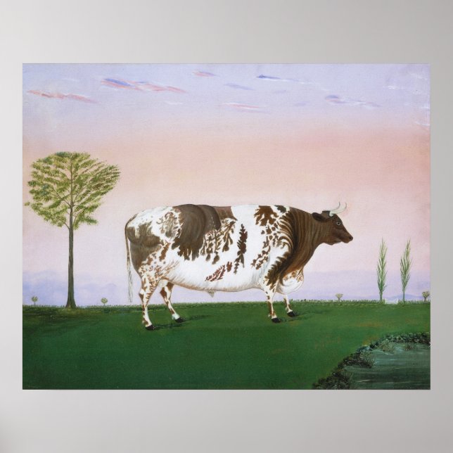 Prize Bull - H. Call Fine Art Poster (Front)