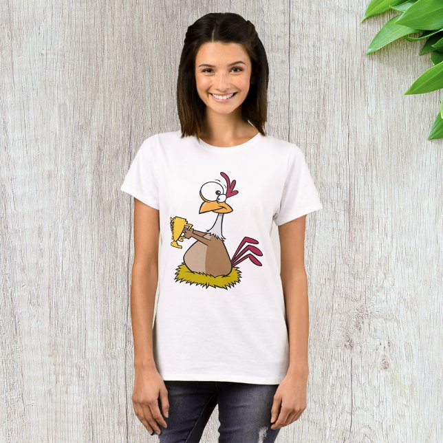 Prize Chicken Womens T-Shirt (Creator Uploaded)