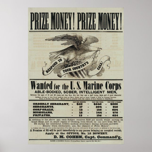 Prize Money! Poster (Front)