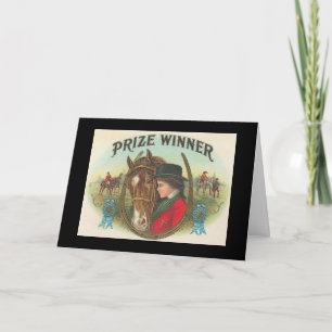 Prize Winner Congrats on Your Win Card