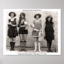 Prize Winners Annual Beauty Show Washington 1922