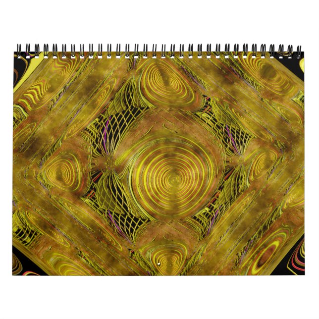 "Prized Designs" 2027 Two Page Wall Calendar (Cover)