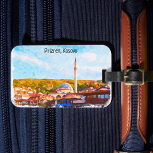 Prizren Kosovo sinan pasha mosque Luggage Tag