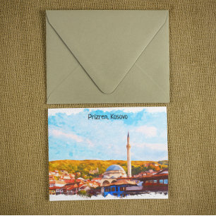 Prizren Kosovo sinan pasha mosque Postcard