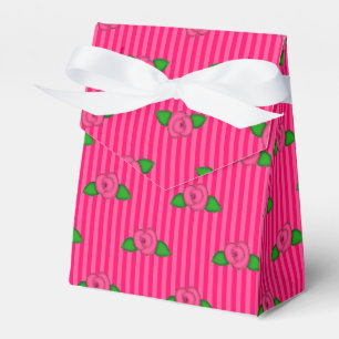 Prncess Rosebud Stripes-5-TENT FAVOR BOX