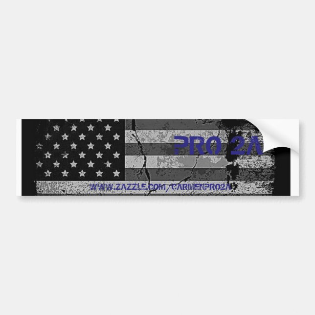 PRO2A BUMPER STICKERS!! BUMPER STICKER (Front)