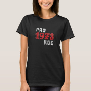 Pro 1973 Roe Protect Womens V Wade Feminism Empowe T-Shirt