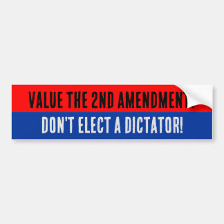 Pro 2A bumper sticker