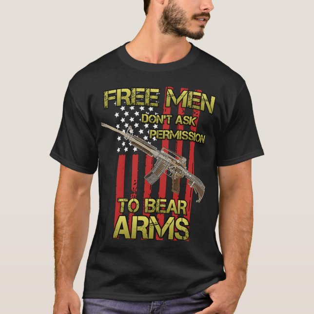 Pro 2nd Amendment patriot T-shirt (Front)