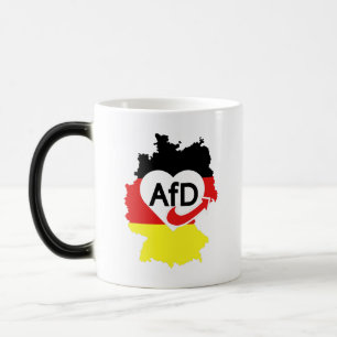 Pro AFD Deutschland   Spruch Alternative T-Shirt Magic Mug