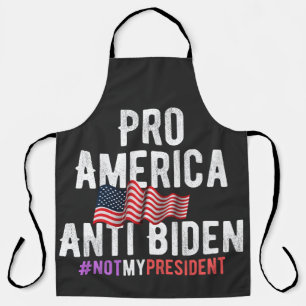 PRO AMERICA ANTI BIDEN APRON