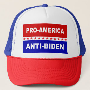 Pro America Anti Biden Trucker Hat
