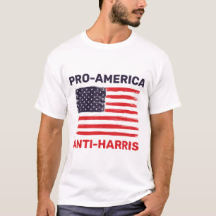 Pro America Anti Harris Customised T-Shirt