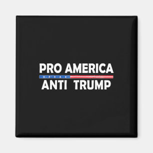 Pro America Anti Trump American Resist Trump And F Magnet