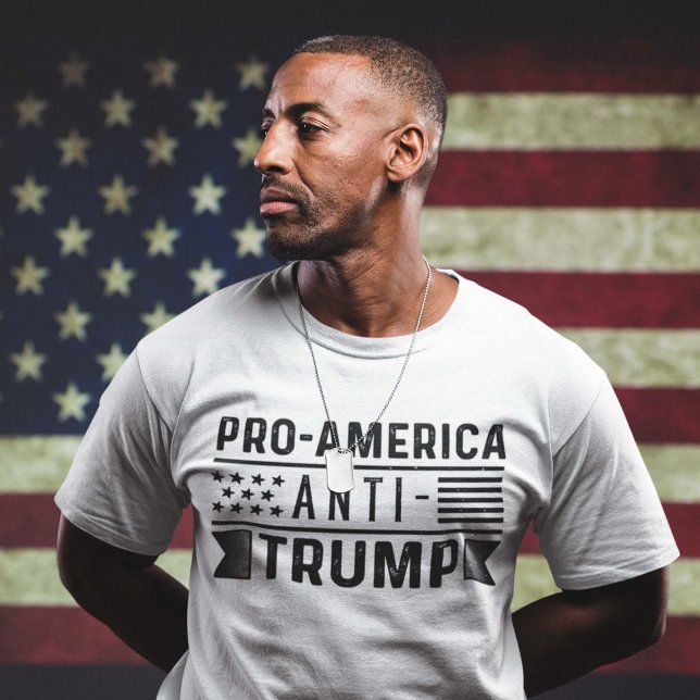 Pro-America Anti-Trump T-Shirt (Creator Uploaded)