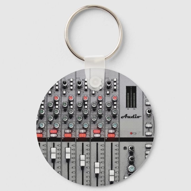 Pro Audio Mixer Key Ring (Front)