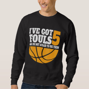 Pro Basketball Player Streetball Bball Hoop 1 Sweatshirt