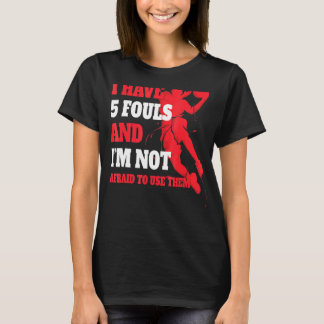 Pro Basketball Player Streetball Bball Hoop T-Shirt