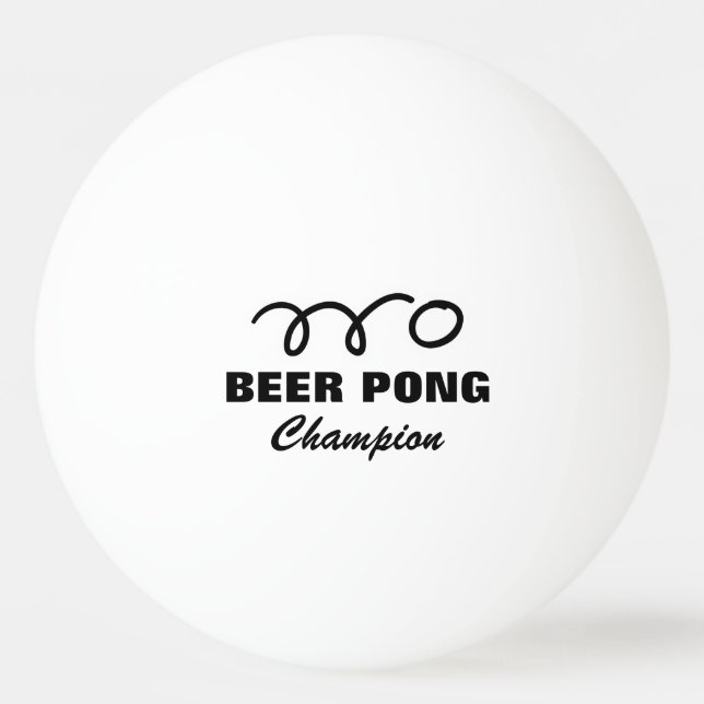Pro beer pong champion ping pong balls (Front)