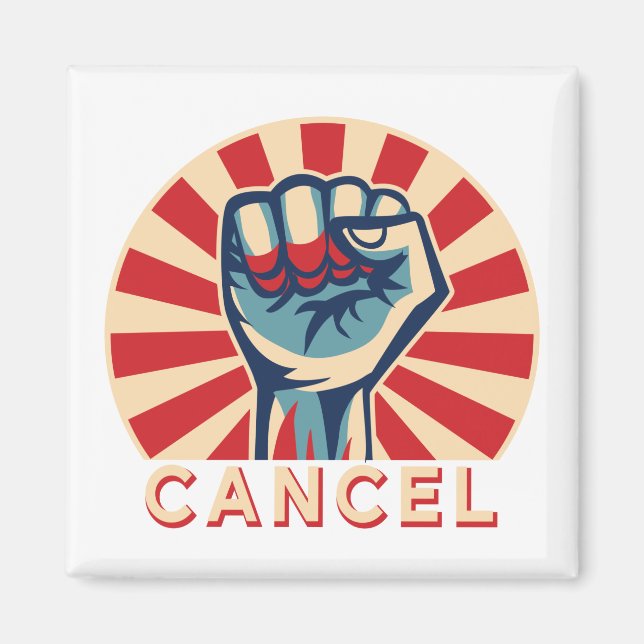 Pro Cancel Culture Revolution Internet Meme Magnet (Front)
