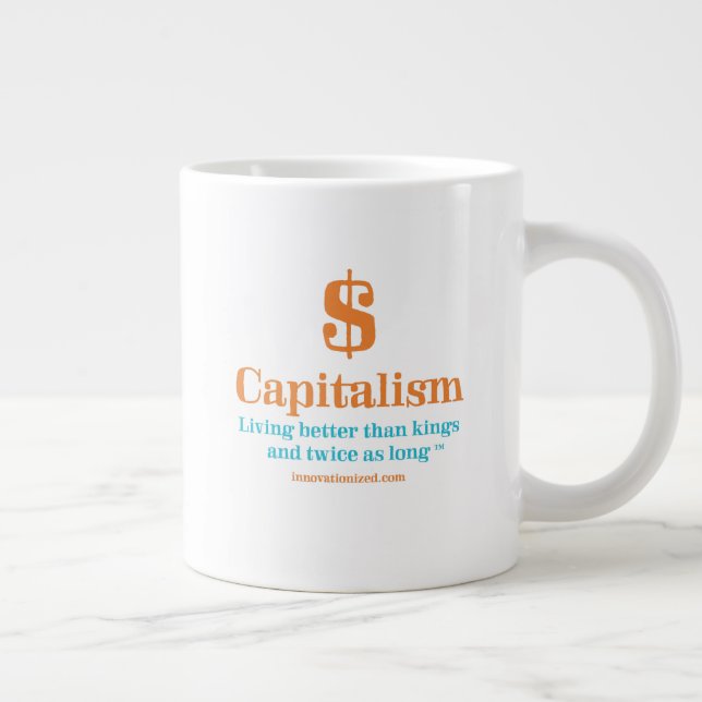 Pro-Capitalism Coffee Mug (Right)