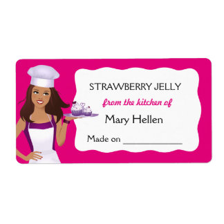 Pro Chef Baking Goods Customisable Food Label