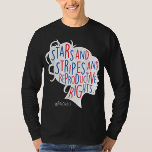 Pro Choice AF Reproductive Rights Messy Bun US Fla T-Shirt