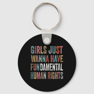 Pro Choice Feminist 2 Key Ring