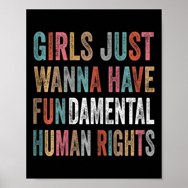 Pro Choice Feminist 2  Poster (Front)