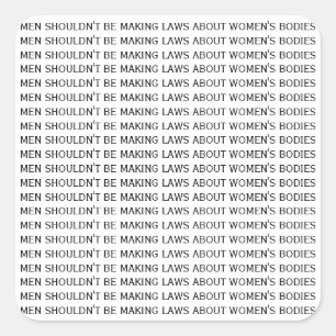 Pro Choice - Feminist Stickers